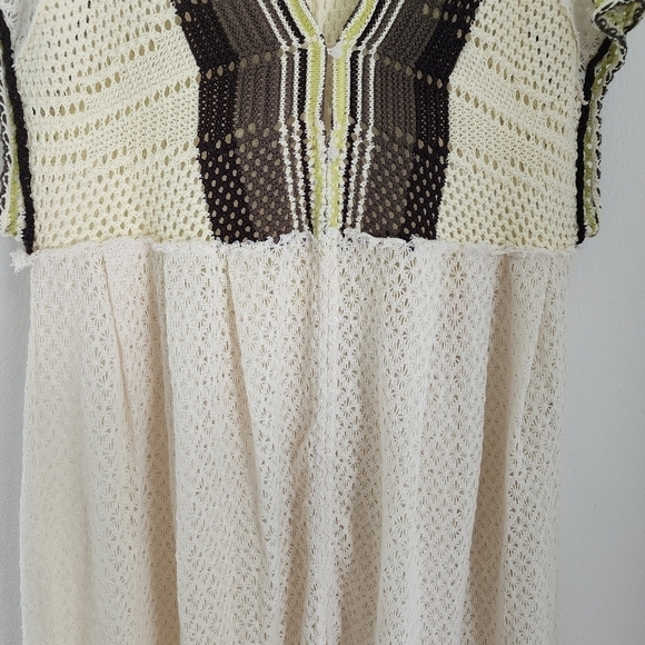 NWT Free People Kelly Crochet Maxi Top XL - Picture 10 of 15